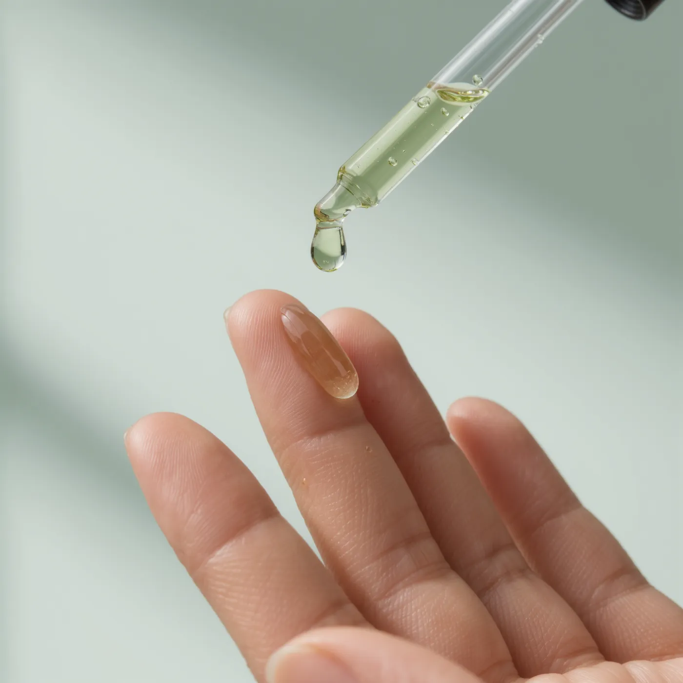 A drop of serum